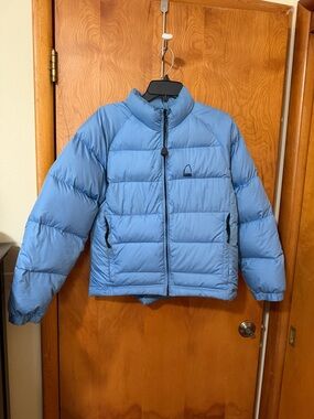Sierra designs vintage Women's Blue Puffer Jacket down insulated size large